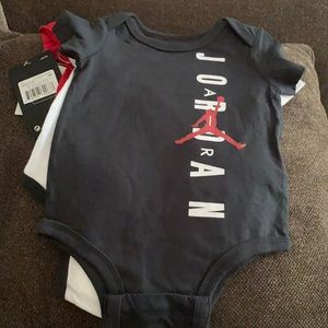 Jordan onesies - 3 pk.
